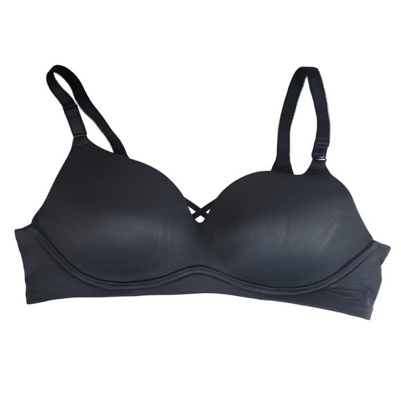 Torrid Curve Dream WireFree Bra Black 42B Full Coverage Adj Seamless Criss Cross - Picture 1 of 10